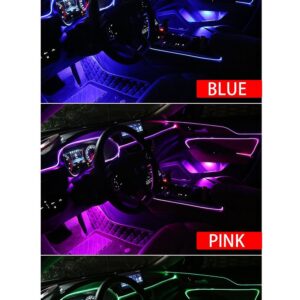 Ambijentalno RGB LED osvetljenje za enterijer auta RGB niti - slika 2