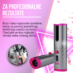 Bežični uvijač za kosu CurlQueen - slika 2