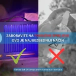 Elektro šok UV lampa protiv komaraca i insekata - slika 2