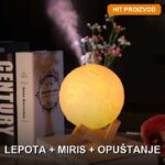 3D Mesec Lampa Aroma Difuzer sa Aromaterapijom 880ml