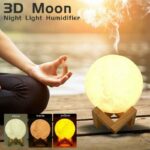 3D Mesec Lampa Aroma Difuzer sa Aromaterapijom 880ml - slika 4