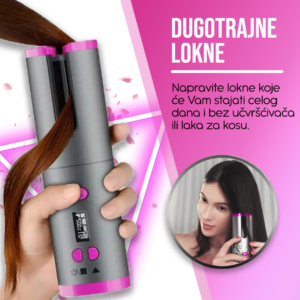 Bežični uvijač za kosu CurlQueen