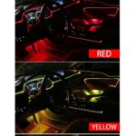Ambijentalno RGB LED osvetljenje za enterijer auta RGB niti - slika 4