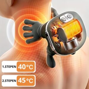 5D RoboTouch PRO Masažer za Vrat i Leđa sa Robotskim Krakovima - slika 2