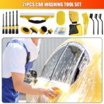 Set četki za pranje i detaljno čišćenje auta – 21 delova + torba - 61Fsyajppbl. Sl1500 .Jpg
