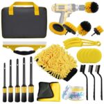 Set četki za pranje i detaljno čišćenje auta – 21 delova + torba