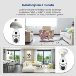 WiFi kamera sijalica 2 u 1 - slika 2