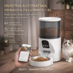 Automatksa hranilica sa kamerom za ljubimce