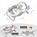 BabyBear™ Premium Sklopiva Kadica za Bebe - slika 3