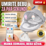 BabySwing Jaje – Električna Njihalica za Bebe sa Bluetooth Vezom