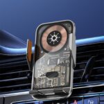 2u1 Pametni Auto držač i Bežični punjač za telefon sa IR senzorom C10 - slika 4