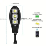Veliki Solarni Led reflektor sa daljinskim - slika 2