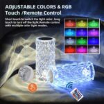 Led kristalna lampa sa 3 boje - slika 5
