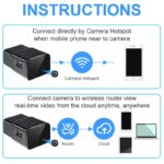 Wifi HD Punjac kamera detekcija pokreta 1080P - slika 4