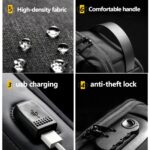 Vodootporna Moderna torbica Anti Thief + Usb za power bank - Img 616E7C8B3311B14855B7Adaee0C6Cfe9 V.Jpg