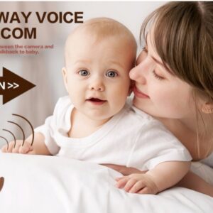 Baby monitor kamera sa ekranom i Temp senzorom - slika 2