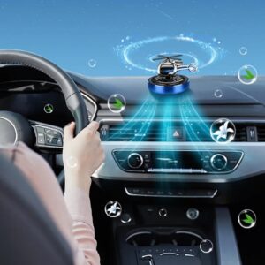 Solarni osveživač vazduha za auto Helihopter - slika 2
