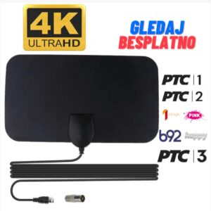 Digitalna TV antena, DVB-T2, Full HDTV
