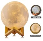 3D Meseceva lampa sa postoljem - slika 6