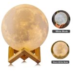 3D Meseceva lampa sa postoljem - slika 6