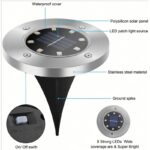 Solarne LED Lampe za dvoriste sa 8 dioda - slika 5