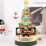 LEGO Rotirajuća Novogodišnja Muzička Jelka – DIY Set od 360 Delova sa Muzikom - Lego Rotirajuca Novogodisnja Muzicka Jelka Tehnolidershop4.Webp