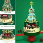 LEGO Rotirajuća Novogodišnja Muzička Jelka – DIY Set od 360 Delova sa Muzikom - Lego Rotirajuca Novogodisnja Muzicka Jelka Tehnolidershop6.Webp