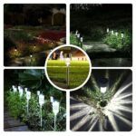 Set od 10 SOLARNIH baštenskih LED lampi - slika 6