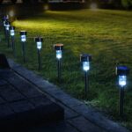 Set od 10 SOLARNIH baštenskih LED lampi - slika 8