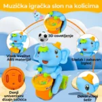 Muzikalni Slonić Avanturista - slika 3