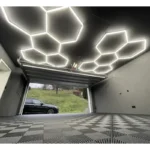 Profesionalna heksagonalna LED rasveta-Plafonska Rasveta za Auto Detailing