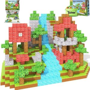 Minecraft Magnetne Kocke 500delova – Kreativni Magnetni Set za Sate Maštovite Igre-Najpovoljnije