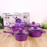 Set šerpi 13 delova sa granitnim nelepljivim premazom – za sve vrste šporeta - slika 7