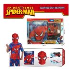 🕷️ Spiderman Set za Decu – Odelce, Maska i Spider Launcher sa Strelicama