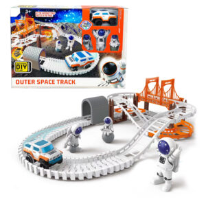Svemirska SPEED Trkačka Staza – Outer Space Race Track 69 Delova | Električni Autić + Kreativna Staza