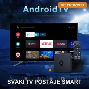 Android 14 Smart TV Box 8K – Allwinner H313, 64GB, Ultra HD streaming