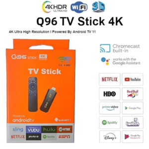 Android TV Stik Q96 4K | 8GB RAM + 128GB | Smart TV Box - Android Tv Stik 4K 2 1.Jpg