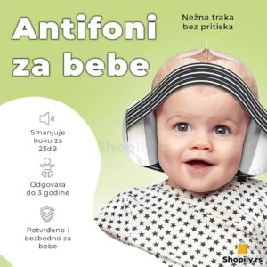 Antifoni za Bebe – Zaštita Sluha i Udobnost za Najmlađe