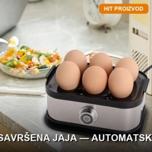 Aparat za kuvanje jaja — meko, srednje ili tvrdo kuvana jaja automatski
