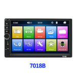 Auto Radio 2DIN 7018B – 7" Touch Screen, Bluetooth i USB