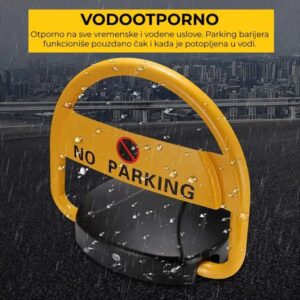 Automatska Rampa za Parking sa Daljinskim Upravljačem i Dva Ključa - slika 2