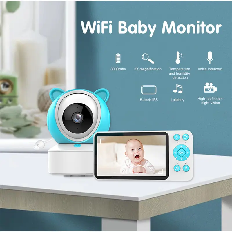 baby-monitor-sa-kamerom-1.webp Baby Monitor sa Kamerom, TUYA Aplikacijom i HD Noćnim Vidom