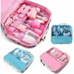 Veliki Baby Set za Negu i Higijenu Bebe sa Torbicom – Roze