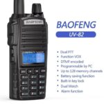 Baofeng UV-82 Dvofrekvencijska Radio Stanica 10W – 128 Kanala