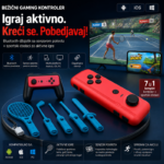 L05 Bežični Gaming Kontroler sa Senzorom Pokreta – Bluetooth Džojstik za Android, iPhone i PC