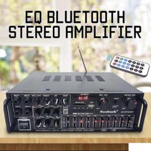 Bluetooth Pojačalo sa Mikrofonom AV-MP326BT – 800W, FM Radio, USB, SD