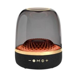 Bluetooth zvučnik sa LED osvetljenjem LP90 — prenosiv, snažan bas, do 10m dometa - Bluetooth Zvucnik Lp90 Led Efekti Detalj.Jpg