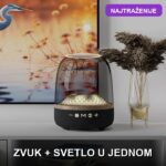 Bluetooth zvučnik sa LED osvetljenjem LP90 — prenosiv, snažan bas, do 10m dometa