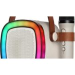 Bluetooth zvučnik sa bežičnim mikrofonom — jak zvuk u kompaktnom kućištu - Bluetooth Zvucnik Sa Mikrofonom Upotreba.Jpg