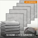 Čelične krpe za ribanje od nerđajuće žice — 5+5 GRATIS (10 komada)